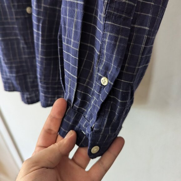 OLIVER SPENCER - Graphic check shirt - Sz 16.5 - Picture 6 of 9